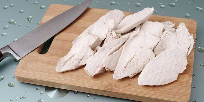 ձմերուկի սննդակարգում կարող է լինել հավի խաշած ֆիլե
